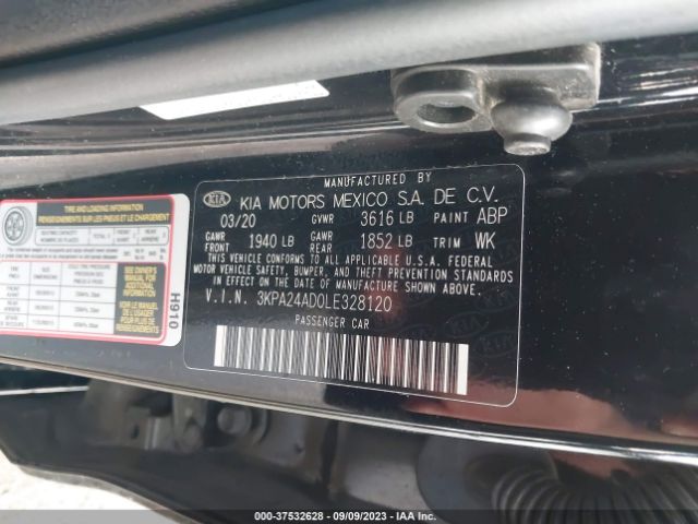 3KPA24AD0LE328120 KIA RIO S