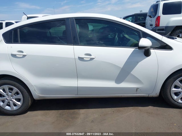 2013 KIA RIO LX VIN: KNADM4A39D6204575