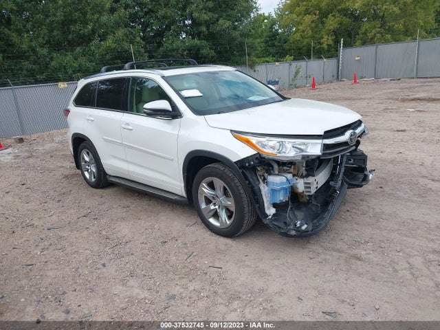 2015 TOYOTA HIGHLANDER LIMITED PLATINUM V6 VIN: 5TDDKRFH8FS220747