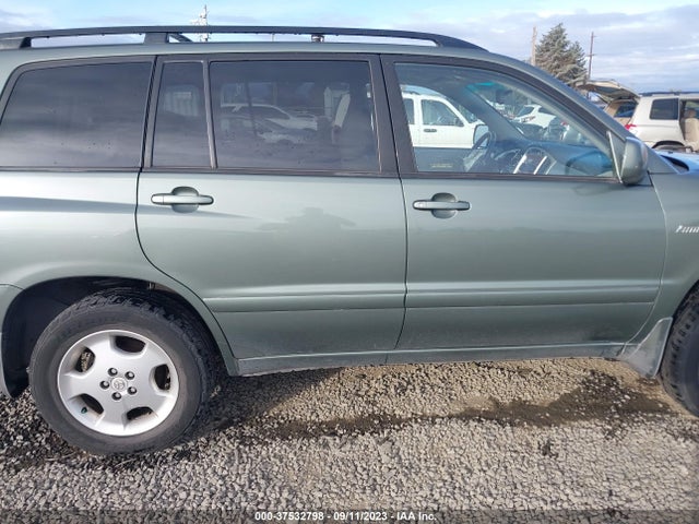 2006 TOYOTA HIGHLANDER W/3RD ROW/LIMITED W VIN: JTEEP21AX60160847