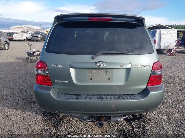 2006 TOYOTA HIGHLANDER W/3RD ROW/LIMITED W VIN: JTEEP21AX60160847