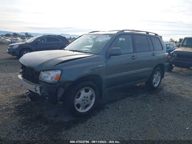 2006 TOYOTA HIGHLANDER W/3RD ROW/LIMITED W VIN: JTEEP21AX60160847