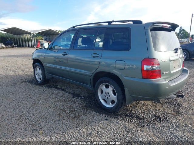 2006 TOYOTA HIGHLANDER W/3RD ROW/LIMITED W VIN: JTEEP21AX60160847