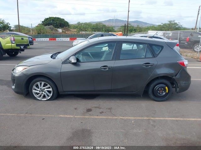 2013 MAZDA MAZDA3 I GRAND TOURING VIN: JM1BL1MP9D1831638