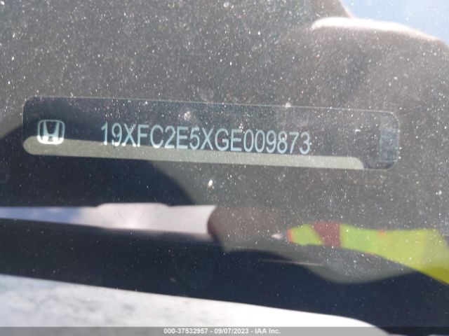 19XFC2E5XGE009873 Honda Civic Sedan Lx