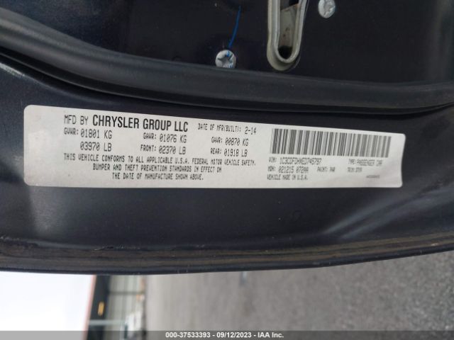 1C3CDFDHXED745797 Dodge Dart Aero