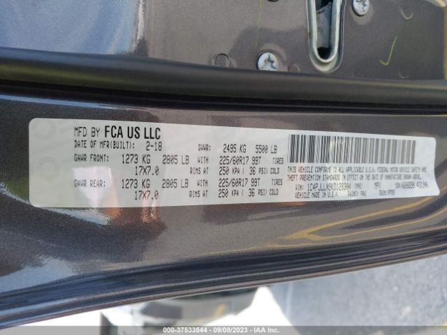 1C4PJLLX9KD128304 Jeep Cherokee Latitude Plus