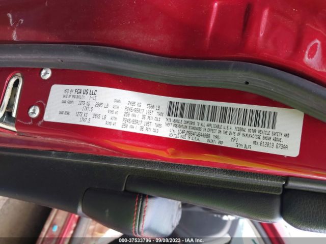 1C4PJMBS4FW644088 Jeep Cherokee Trailhawk