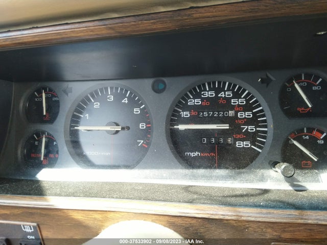 1991 JEEP CHEROKEE BRIARWOOD VIN: 1J4FN78S7ML626587