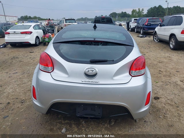 2013 HYUNDAI VELOSTER W/BLACK INT VIN: KMHTC6AD9DU135710