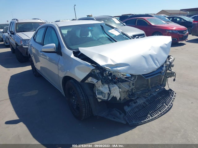 2015 TOYOTA COROLLA L/LE/S/S PLUS/LE PLUS VIN: 5YFBURHE3FP300499