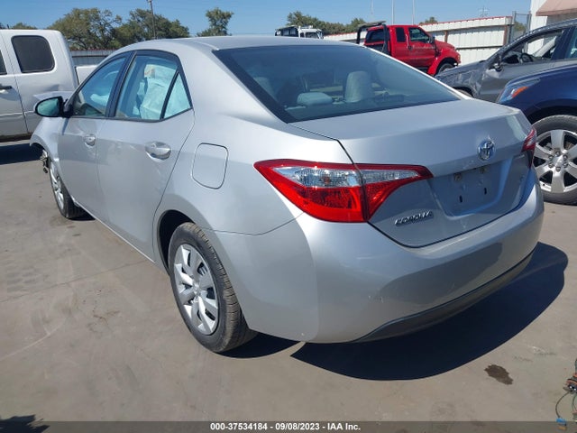 2015 TOYOTA COROLLA L/LE/S/S PLUS/LE PLUS VIN: 5YFBURHE3FP300499