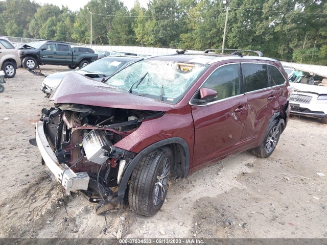 2016 TOYOTA HIGHLANDER XLE VIN: 5TDKKRFH5GS154425