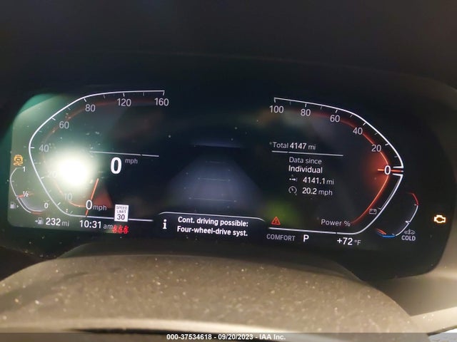 BMW X5 Xdrive40i 2023 аукцион фото