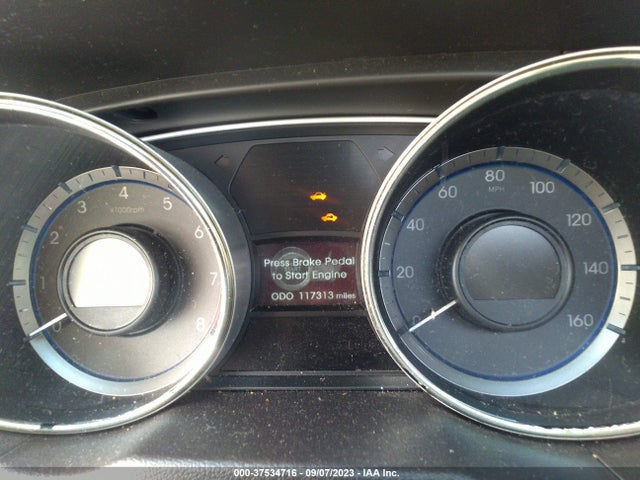 2013 HYUNDAI SONATA LIMITED PZEV VIN: 5NPEC4AC2DH642399