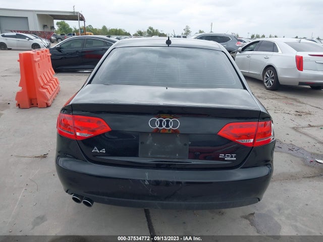 2009 AUDI A4 2.0T PREM VIN: WAULF78K09N029442