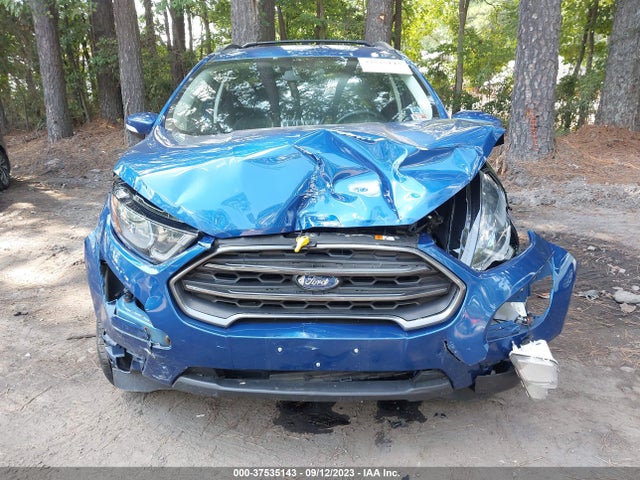 2018 FORD ECOSPORT SES VIN: MAJ6P1CL6JC175568