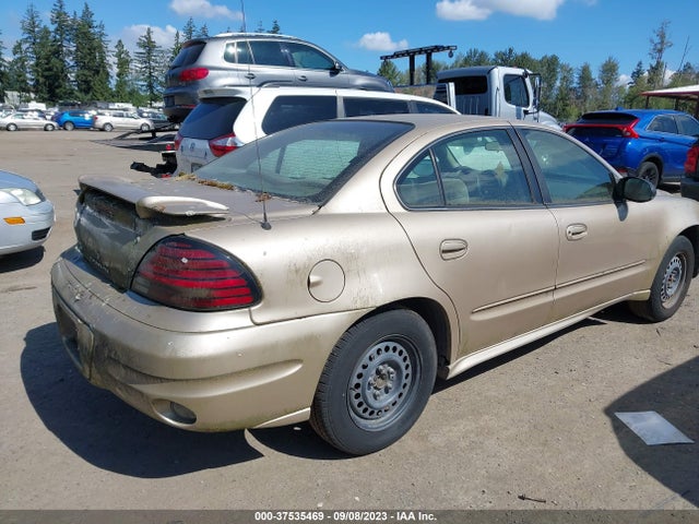 2005 PONTIAC GRAND AM SE VIN: 1G2NE52E55M193568
