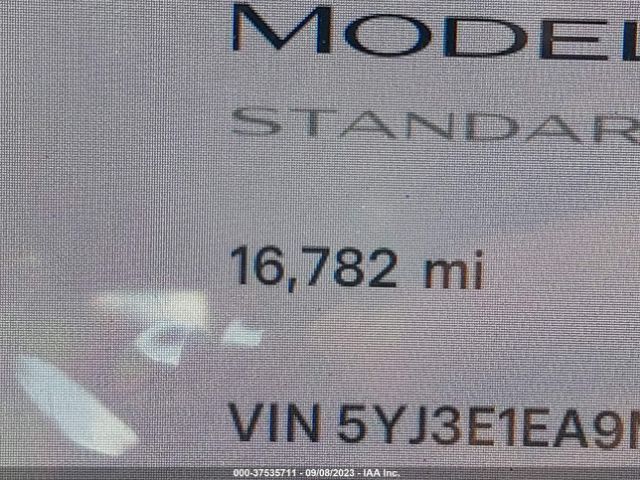 5YJ3E1EA9MF870312 Tesla Model 3 Standard Range Plus