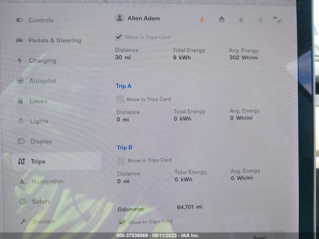 Tesla Model 3 Long Range 2020 5YJ3E1EB6LF599880 Image 15