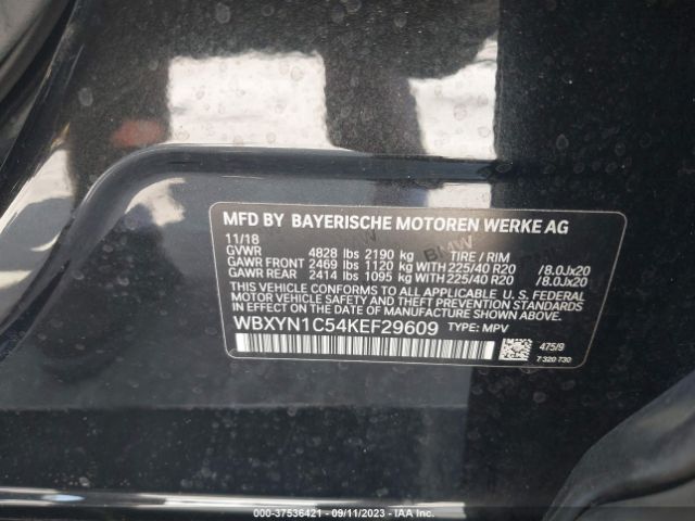 WBXYN1C54KEF29609 BMW X2 M35i