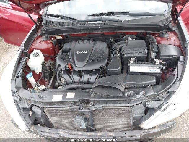 2013 HYUNDAI SONATA GLS PZEV VIN: 5NPEB4AC5DH776052