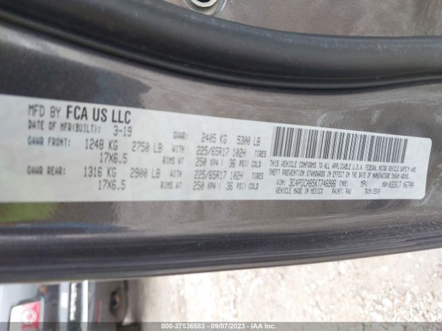 3C4PDCAB5KT746986 Dodge Journey Se Value Package