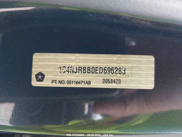 1C4NJRBB0ED696283 Jeep Patriot Sport