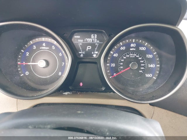 2013 HYUNDAI ELANTRA GLS PZEV VIN: 5NPDH4AE8DH342221