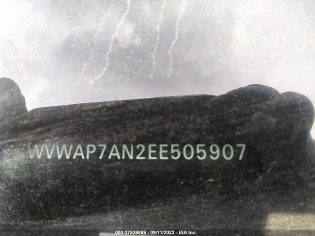 WVWAP7AN2EE505907 Volkswagen Cc R-line