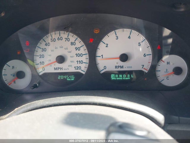 2005 DODGE GRAND CARAVAN SXT VIN: 2D4GP44L45R125962