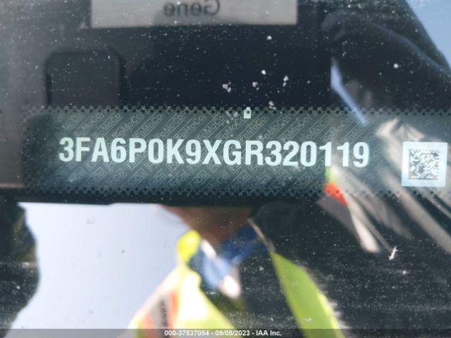 3FA6P0K9XGR320119 Ford Fusion Titanium