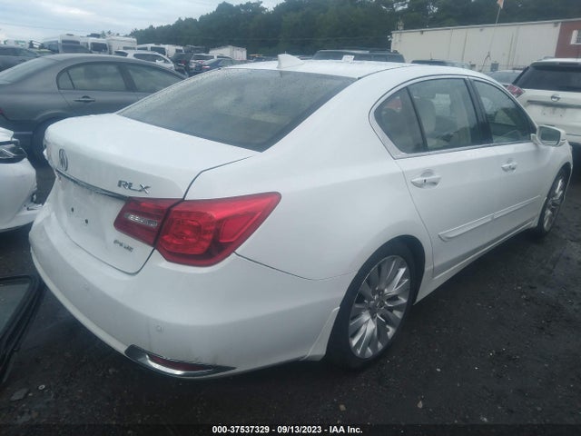 Acura Rlx Advance Pkg 2014 JH4KC1F92EC000582 Image 4