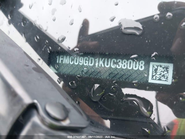 Ford ESCAPE SE 2019 1FMCU9GD1KUC38008 Image 9