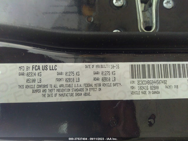 Dodge Charger Se Rwd 2017 2C3CDXBG2HH507482 Image 9
