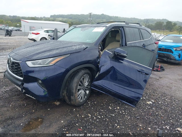 Toyota Highlander Platinum 2021 5TDFZRAH7MS080957 Image 2