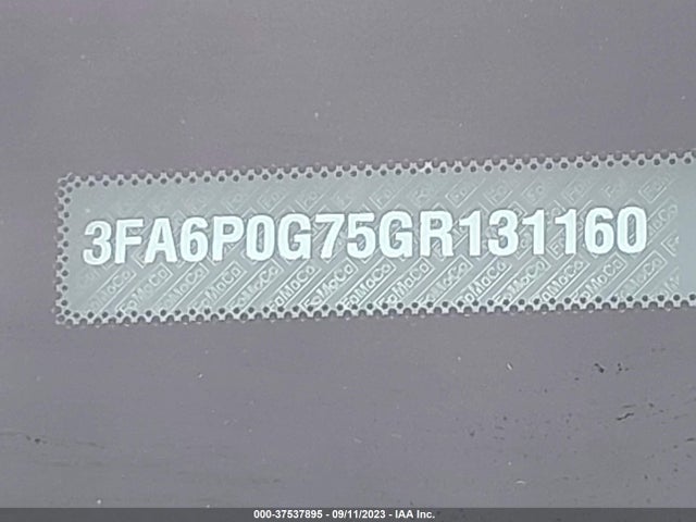 Ford FUSION S 2016 3FA6P0G75GR131160 Image 9