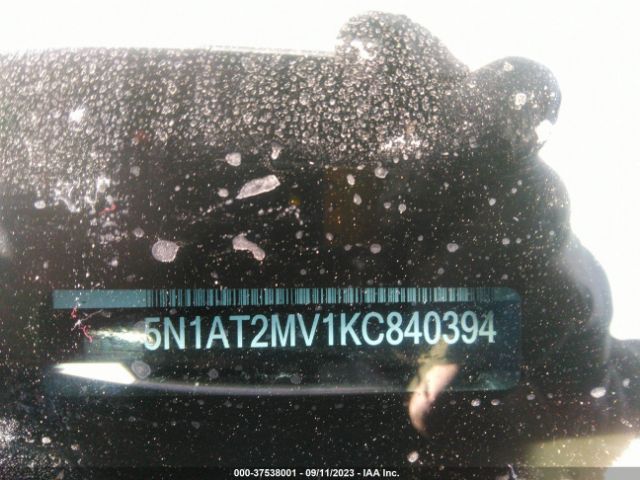 5N1AT2MV1KC840394 Nissan Rogue Sl