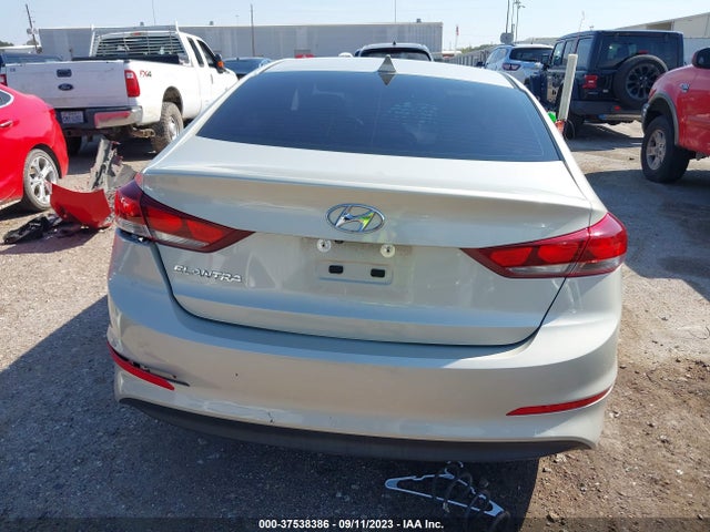 2017 HYUNDAI ELANTRA SE VIN: KMHD84LF4HU378274