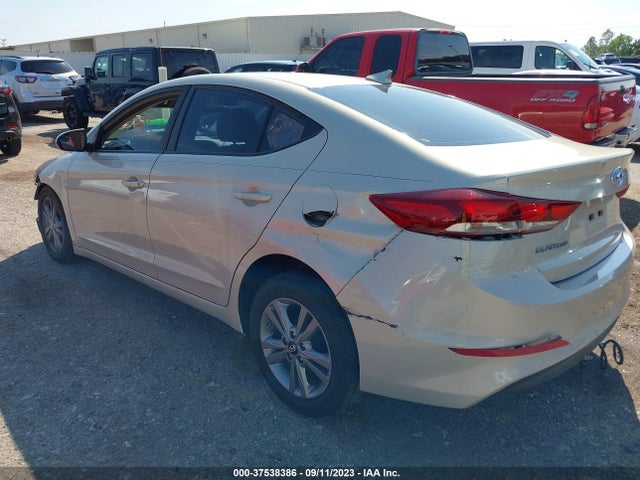 2017 HYUNDAI ELANTRA SE VIN: KMHD84LF4HU378274
