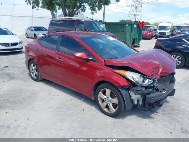 2013 HYUNDAI ELANTRA GLS VIN: 5NPDH4AE2DH252353