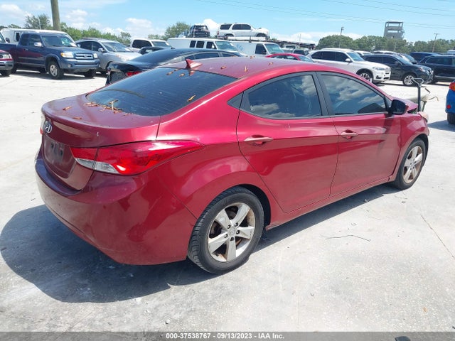 2013 HYUNDAI ELANTRA GLS VIN: 5NPDH4AE2DH252353