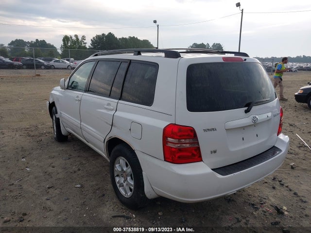 2003 TOYOTA HIGHLANDER VIN: JTEGF21AX30118623