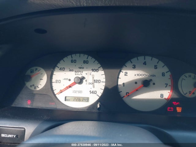 2001 NISSAN ALTIMA SE VIN: 1N4DL01D11C104349