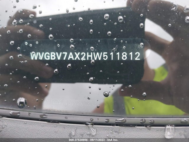 WVGBV7AX2HW511812 Volkswagen TIGUAN S