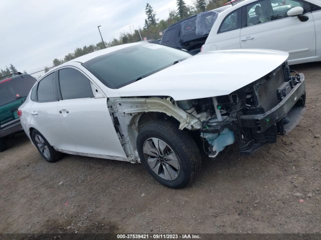 KNAGT4LC9H5007687 KIA Optima Hybrid Base