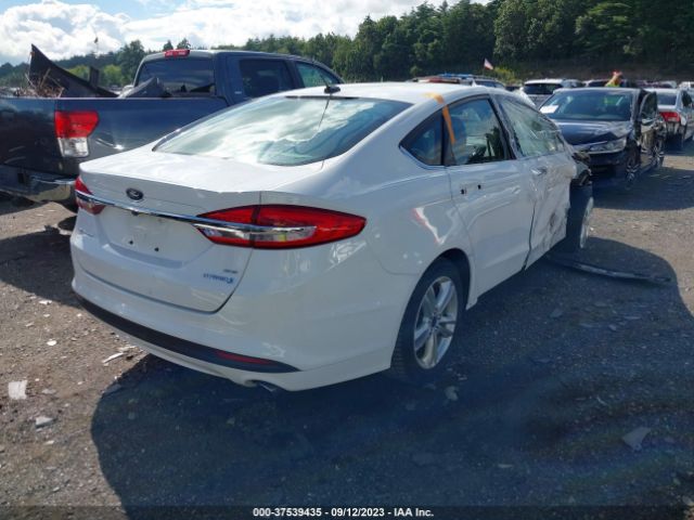 3FA6P0LU8JR115795 Ford Fusion Hybrid Se