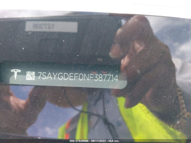 7SAYGDEF0NF387714 Tesla Model Y Performance