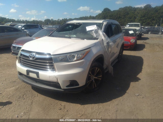 Toyota Highlander Xle V6 2016 5TDKKRFH0GS126578 Image 2