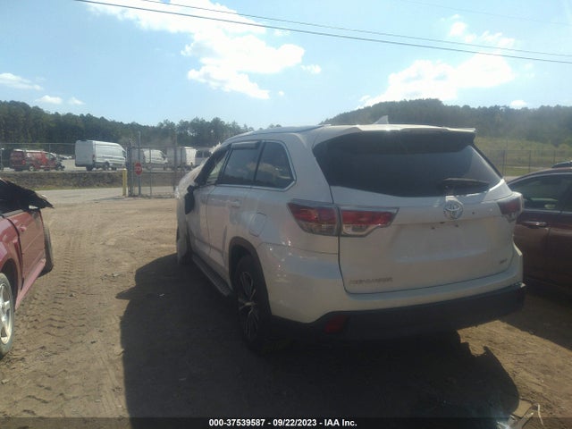Toyota Highlander Xle V6 2016 5TDKKRFH0GS126578 Image 3